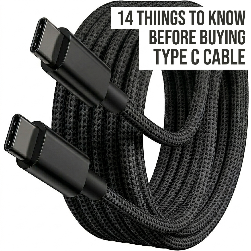 Type C Cable, USB C Cable